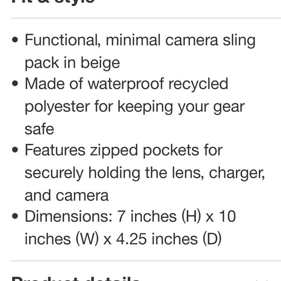 Heyday Cream Backpack - Picture 5 of 5